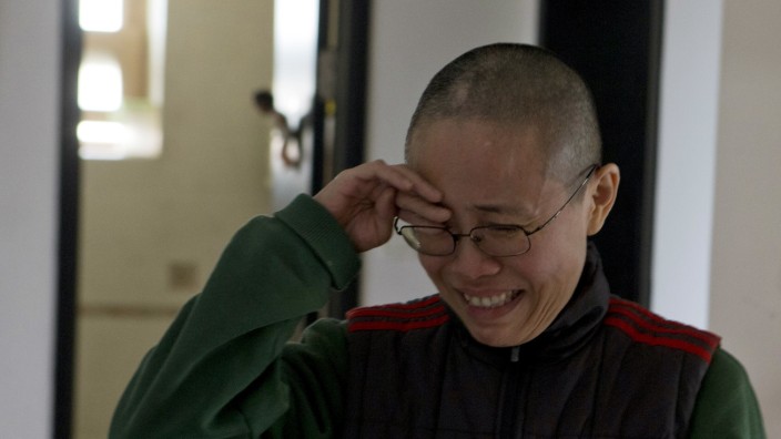 Liu Xia, die Frau des Friedensnobelpreisträgers Liu Xiaobo