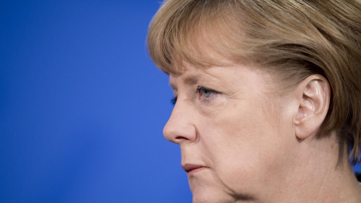 Bundeskanzlerin Angela Merkel (CDU) NPD-Verbot