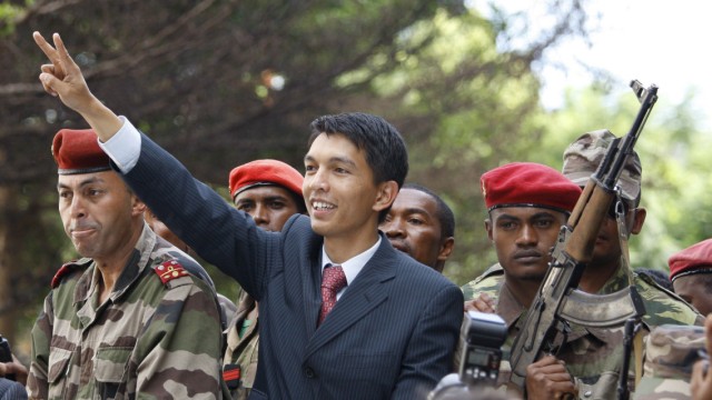 Madagaskar Oppositionschef ernennt sich selbst zum Präsidenten