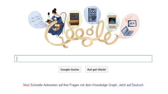 Google Doodle, Ada Lovelace, Computer, Google