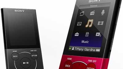 Musik- und Videoplayer im Test: Déjà-vu beim Sony Walkman E440: Das Design der Hauptseite erinnert an das Menü der Handys von Sony Ericsson.