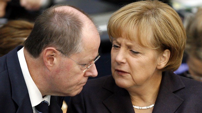 Merkel und Steinbrück