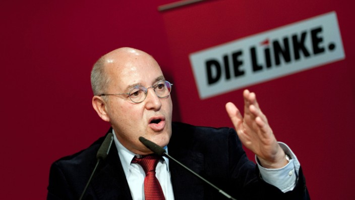 Gregor Gysi Linke Linkspartei Bundestagswahl Spitzenkandidat