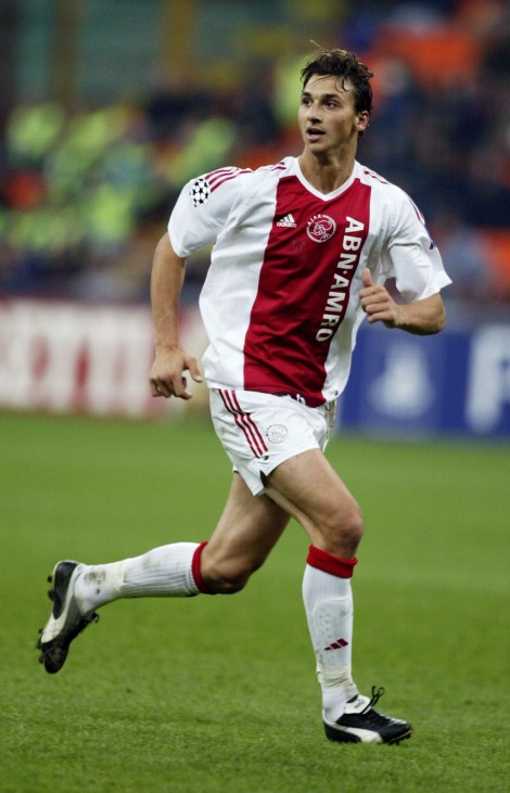 Zlatan Ibrahimovic of Ajax