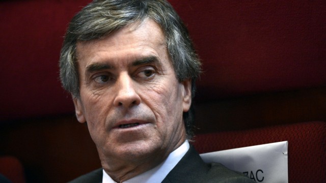 Paris: Steht im Verdacht, Steuern hinterzogen zu haben: Frankreichs Haushaltsminister Jérôme Cahuzac.