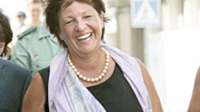 SPD und Ulla Schmidt: Ulla Schmidt am 27. Juli in Spanien - gutgelaunt trotz Dienstwagenklaus.