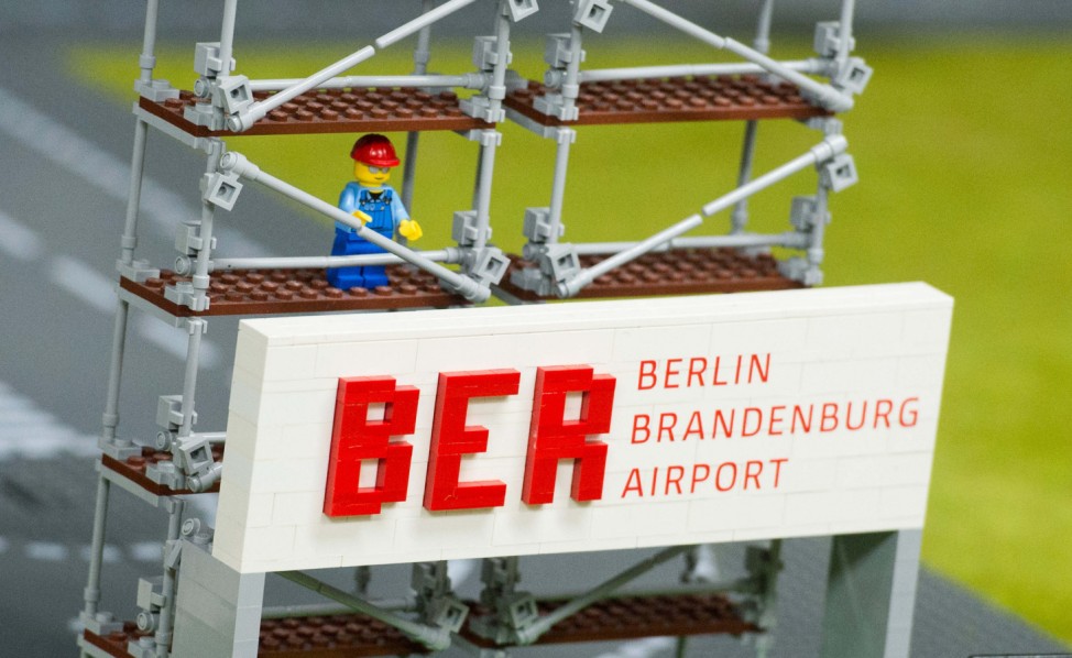 Berliner Flughafen im Lego Discoverycenter