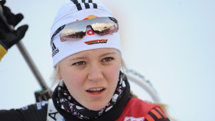Biathlon-Weltcup Ruhpolding - Massenstart Damen