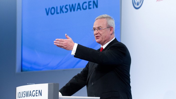 Volkswagen press conference ahead of the Detroit Auto Show