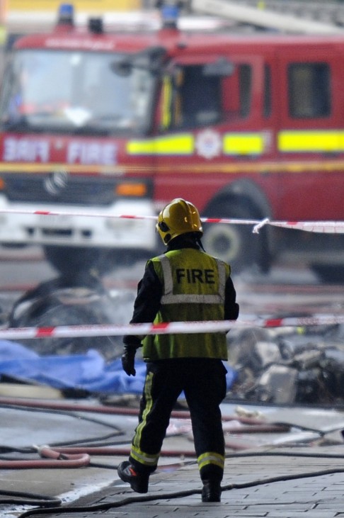 Helicopter Crashes in London