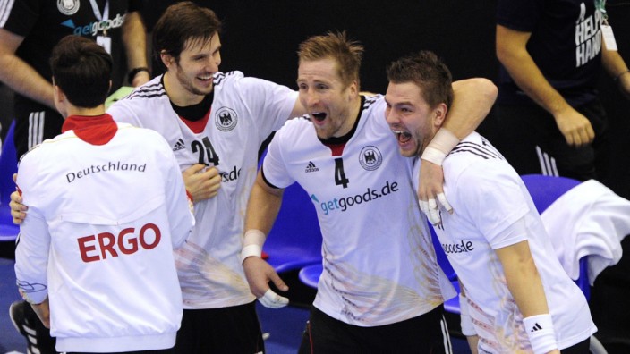 Handball-WM: Feierlaune im deutschen Team: Minimalziel Achtelfinale erreicht