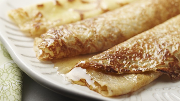 Crepes with Honey