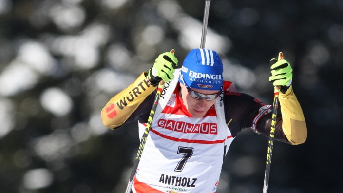Biathlon in Antholz: Starke Leistung von Andreas Birnbacher: in Antholz verfehlt er das Podest nur ganz knapp