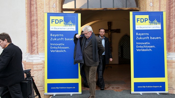 Klausurtagung der bayerischen FDP-Fraktion im Kloster Benediktbeuern.enediktbeuern