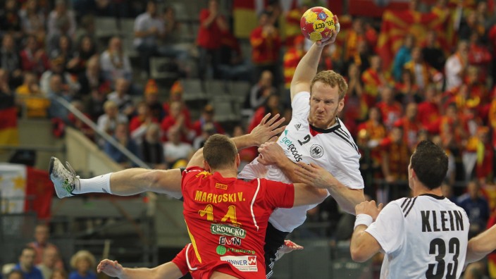 Handball WM 2013 - Deutschland - Mazedonien