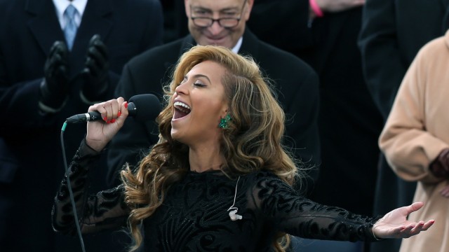 Beyoncé bei Obamas Inauguration
