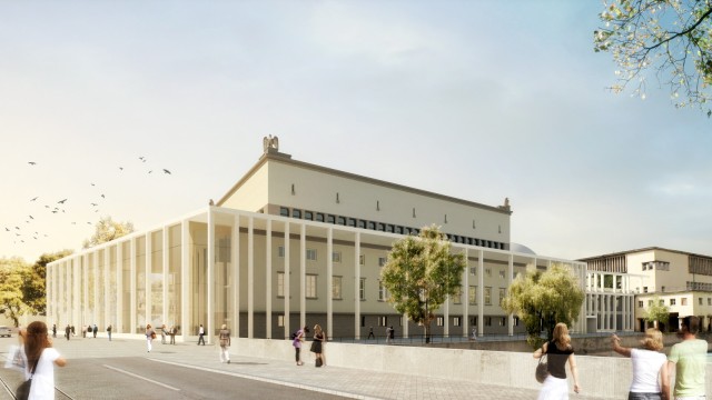 Neuer Konzertsaal in München: So könnte der neue Konzertsaal aussehen - Modell Umbau.