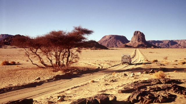 Hoggar in der algerischen Sahara, 2003