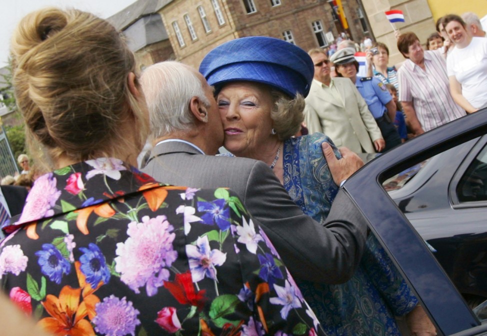 Königin Beatrix in Bad Arolsen