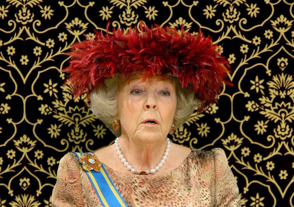 Königin Beatrix eröffnet Parlament in Den Haag