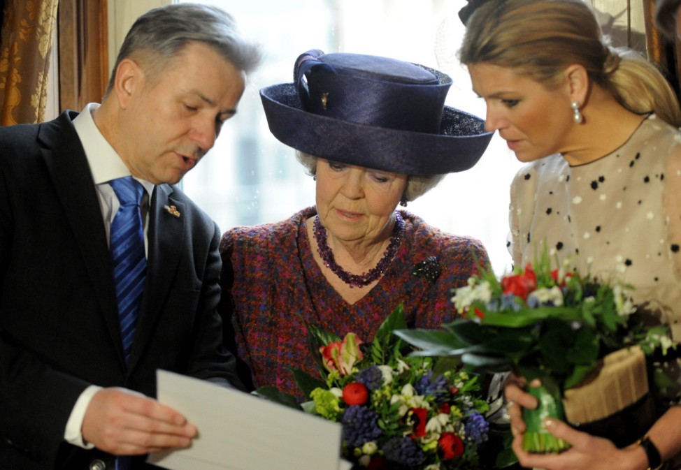 Niederländische Königsfamilie in Deutschland