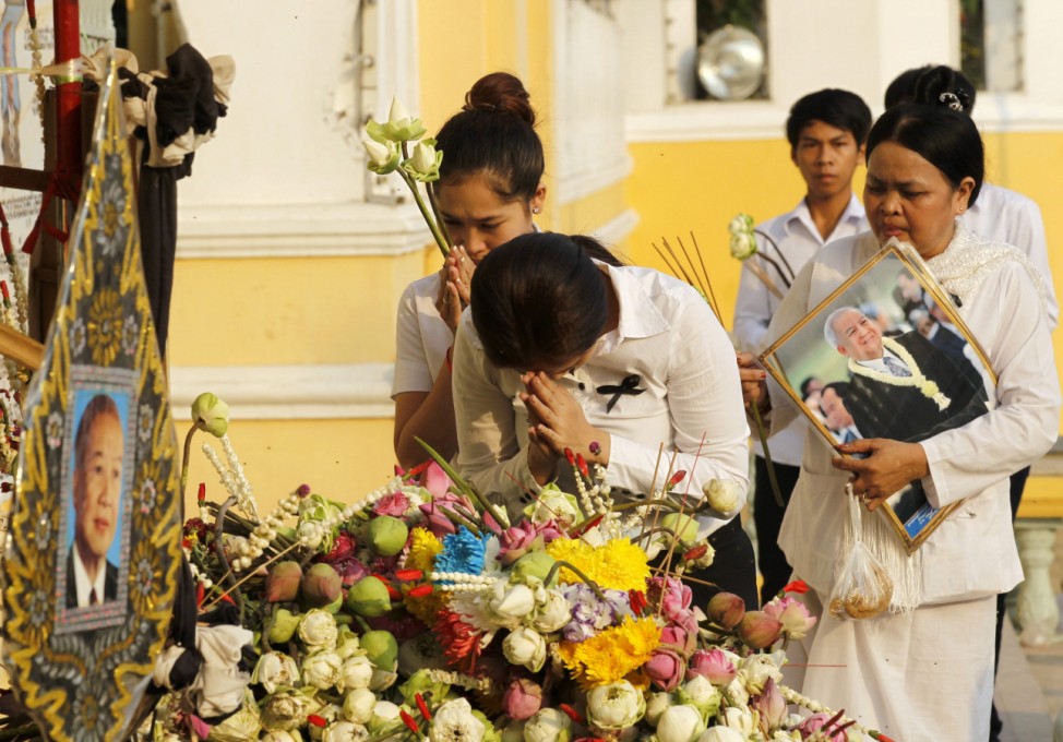 Royal cremation ceremony of former Cambodian King Norodom Sihanou