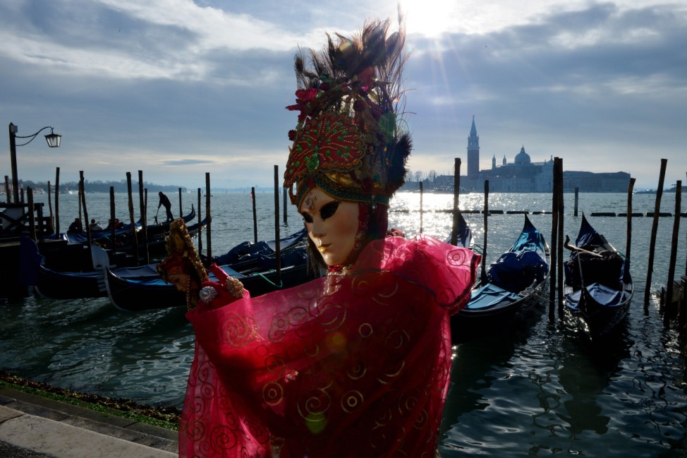 Karneval Venedig San Marco Venice Markusplatz Kostüm Masken