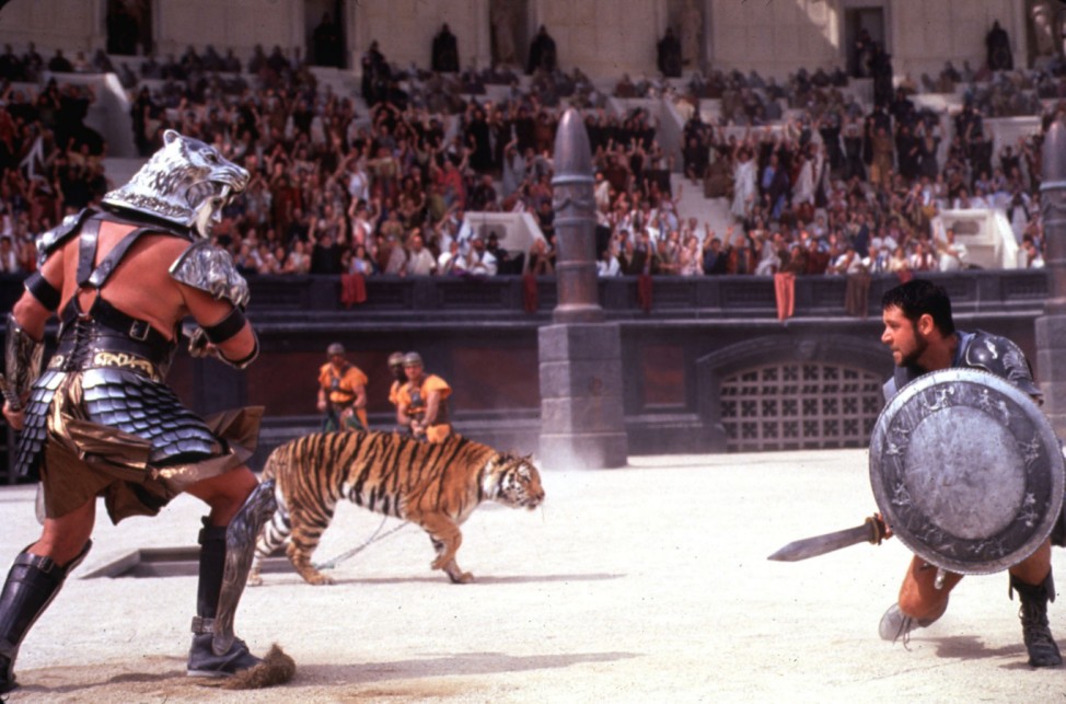 FILE PHOTO FROM THE MOVIE GLADIATOR