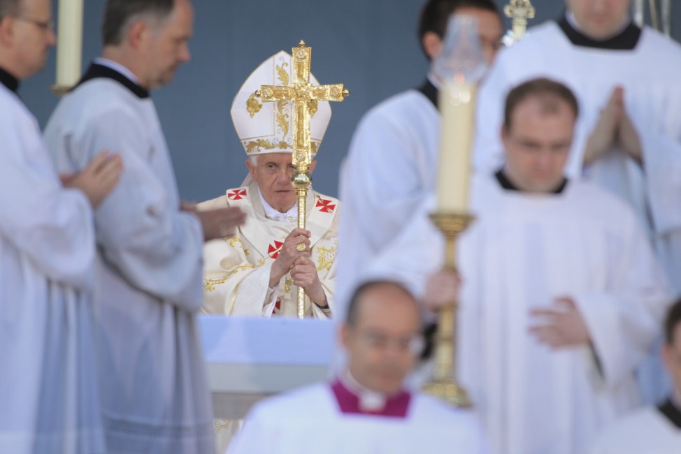 Pope Benedict XVI Visits Erfurt
