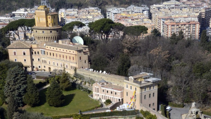 Kloster "Mater Ecclesiae" im Vatikan: Das Frauenkloster "Mater Ecclesiae" in den Vatikanischen Gärten wird derzeit renoviert.