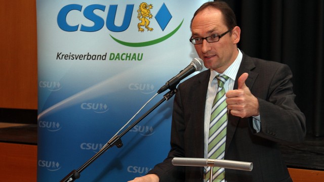 Dritte Startbahn: Der CSU-Landtagsabgeordnete und Kreisvorsitzende Bernhard Seidenath.