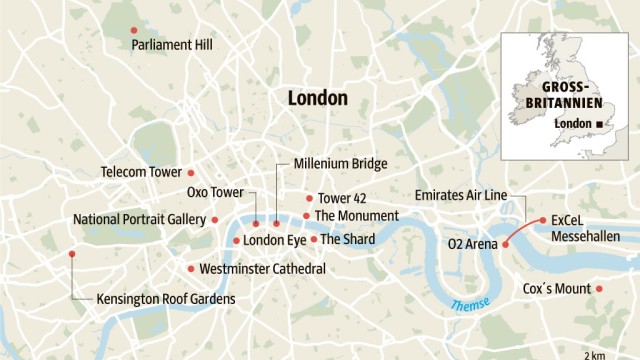 Stadtplan Karte London