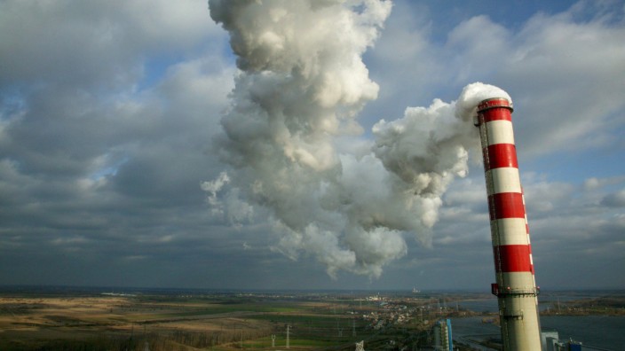 Greenpeace-Protest am Kohlekraftwerk in Konin