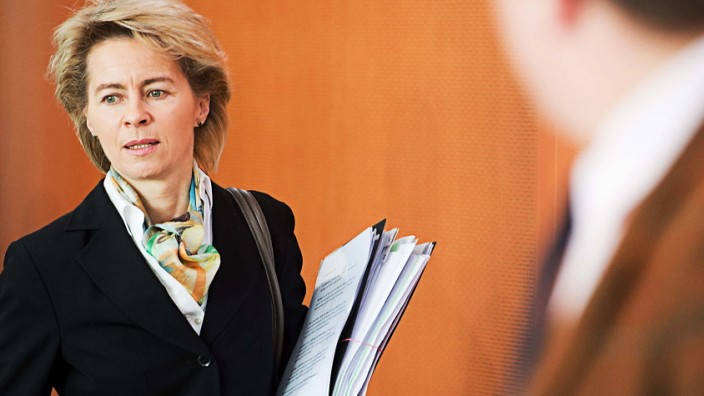 Arbeitsministerin Ursula von der Leyen (CDU)