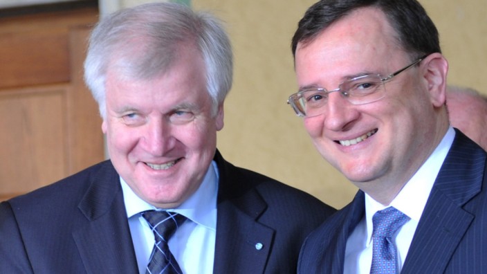 Tschechischer Premierminister Petr Necas besucht  Bayern