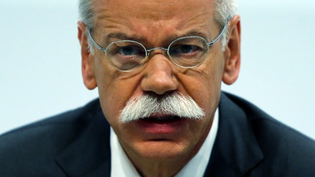 FILE picture of Daimler AG CEO Zetsche during the company's annual news conference in Stuttgart