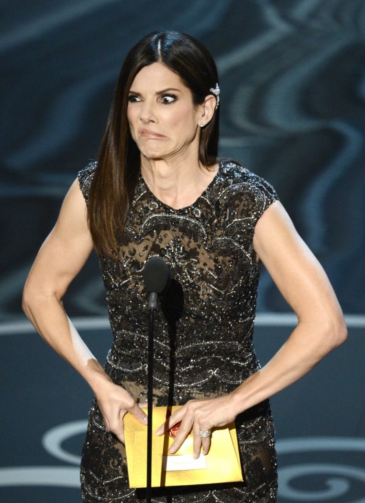 Oscars 2013 Sandra Bullock