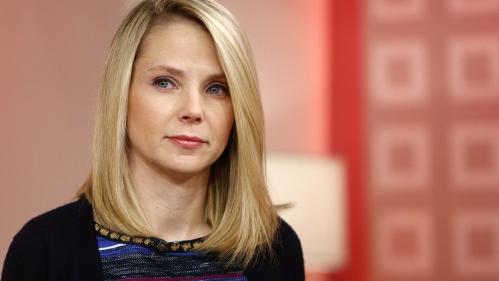 Yahoo Chief Executive Marissa Mayer appears on NBC News' 'Today' show in New York