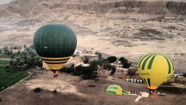 Ballonunglück in Luxor