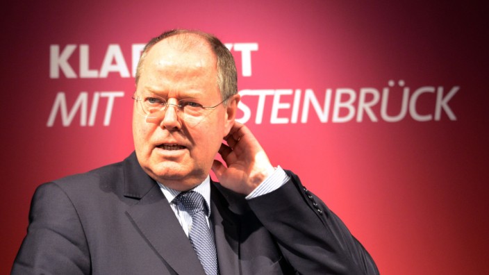 SPD-Kanzlerkandidat Peer Steinbrück