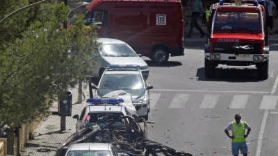 Nach tödlichem Bombenanschlag: Für den Anschlag in Palmanova soll die Eta verantwortlich sein