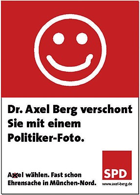 Wahlplakt, SPD