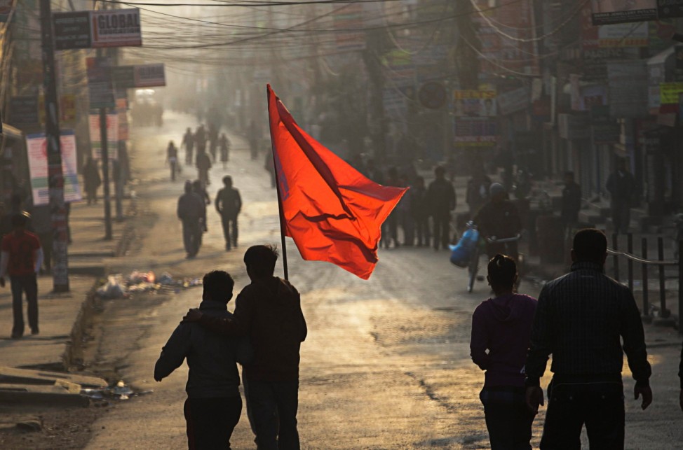 General strike in Kathmandu
