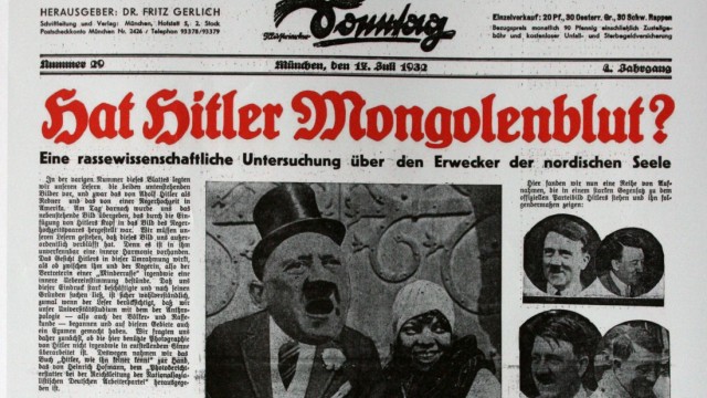 Widerstand gegen Nazi-Regime: Fritz Gerlich kämpfte in seiner Zeitschrift "Der gerade Weg" auch mit satirischen Mitteln gegen Hitler.
