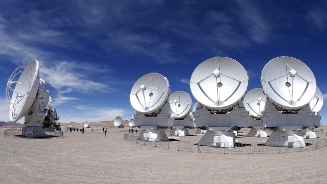 Das Teleskop Ama in Chile