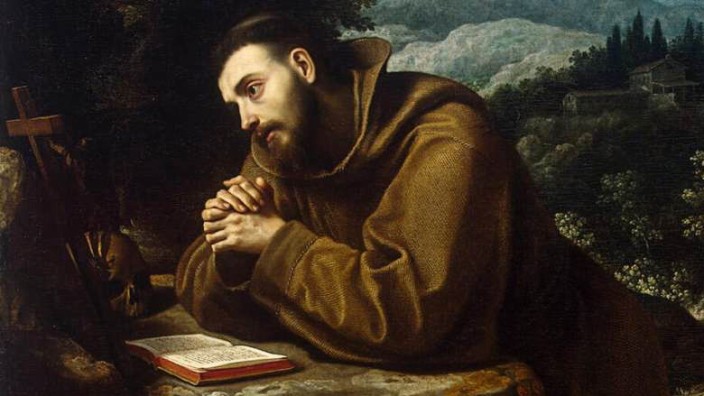 Franziskus: Gemälde des heiligen Franz von Assisi von Ludovico Cigoli (1559-1613): Der Name steht für ein Leben in Armut