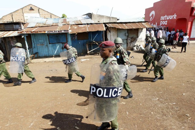 Polizisten Nairobi