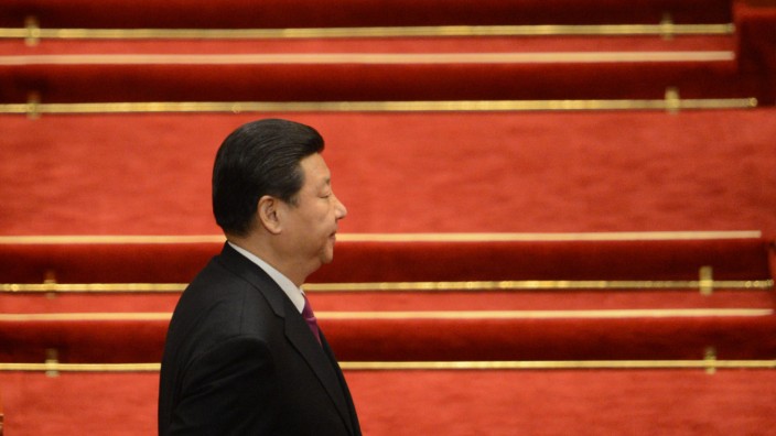 Volkskongress in Peking: Sein Traum sieht einen starken "Sozialismus chinesischer Prägung" vor: Xi Jinping.