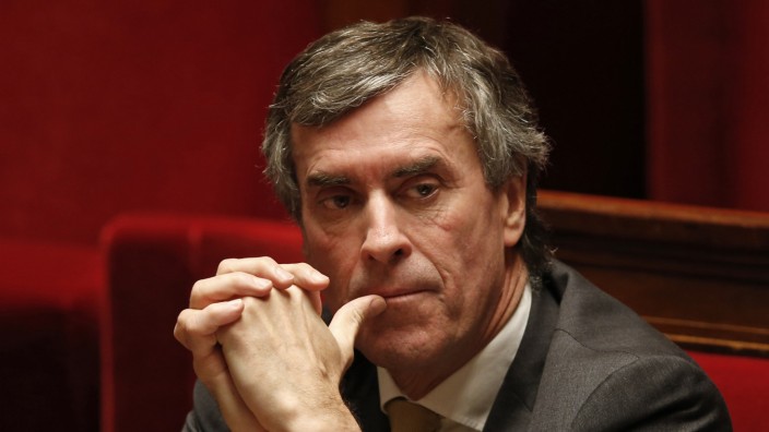 File picture of French Junior Minister for Budget Jerome Cahuzac attending the questions to the government session at the National Assembly in Paris