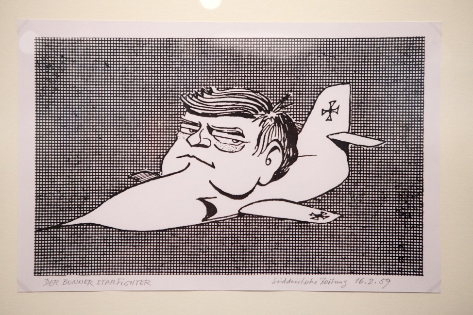 Ausstellungseröffnung und Feier 50 Jahre Karikaturen Dieter Hanitzsch